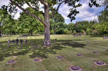 HDR du cimetière allemand de La Cambe