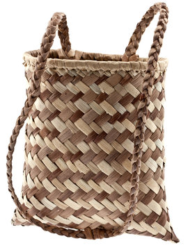 "bert&egrave;l", sac &agrave; dos artisanal en vacoa tress&eacute;, R&eacute;union