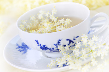 Elder flower tea