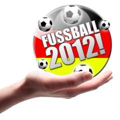 Fußball 2012! Button, Icon