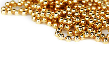 golden christmas decoration