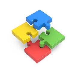 Success metaphor. Image contain clipping path