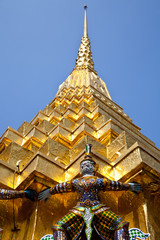 Grand Palace Demon, Bangkok, Thailand.