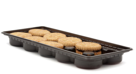 biscuits with chocolate filling