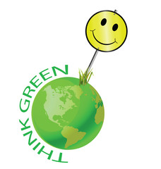 Think green and make the world happy