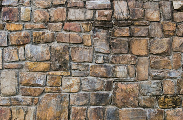 Pattern of old stone Wall