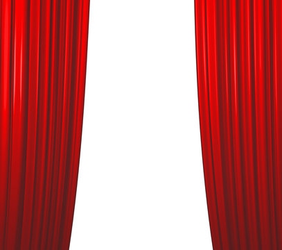 Red Curtain Closing