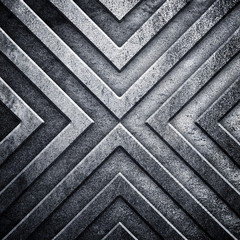 metal background with pattern