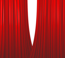 Red Curtain Opening