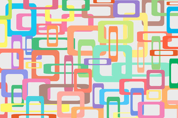 Square Colorful Background