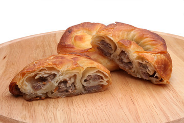 Burek, pie with meat, cheese or spinach