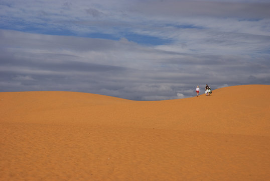 Sand dunes in Muine, Vietnam