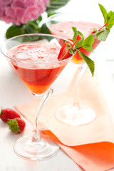 strawberry drink