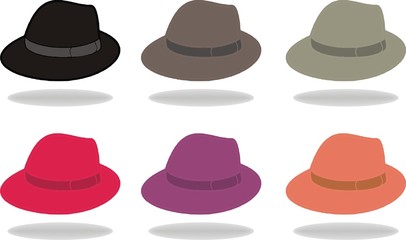 vector hat collection