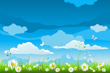 Obraz premium Summer scenery