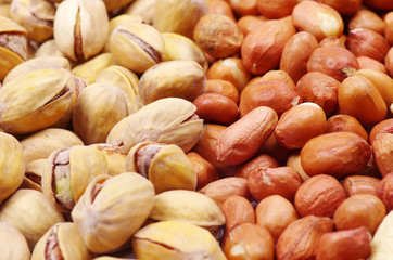 nuts  background