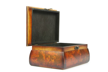 wooden casket