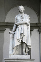 Obraz premium statua di Pietro Verri