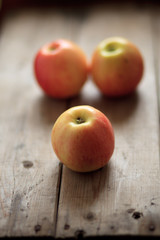 Three apples
