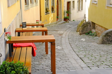 Kleines Bistro in Altstadt