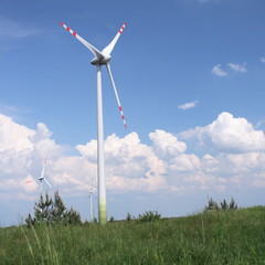 wind turbines