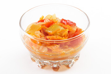 Canned vegetable salad