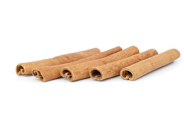 Few cinnamon sticks