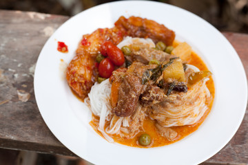 Thai food.