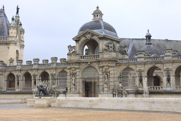 Castle of chantilly france