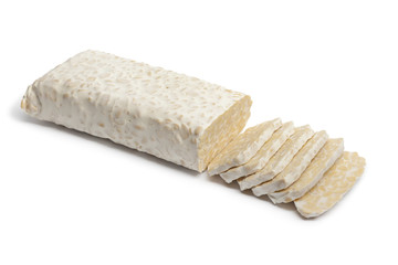 Fresh sliced tempeh