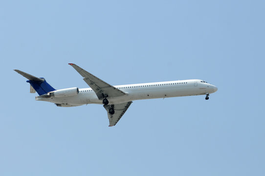 Passenger jet airplane