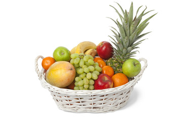 Assorted fruit basket