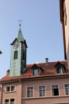 Kupferturm mit Patina