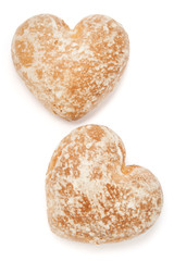 heart-shaped cookies