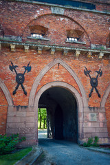 Gate of Citadel in Warsaw XIX century © Artur Furmanek