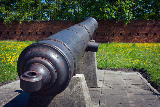 Artillery of Citadel in Warsaw