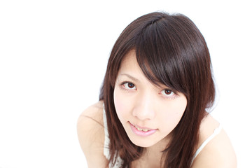 Fototapeta premium 笑顔の女性