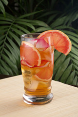 Grapefruit - Rose Iced Tea