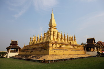 Golden Cheddi in Vientiane, Laos
