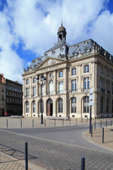 Fototapeta premium Bourse Maritime (stock exchange), Bordeaux, France