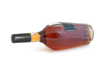 Bottle of cognac (brandy)