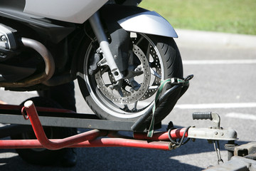 Panne moto