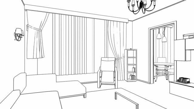 Apartment-transformer, wireframe