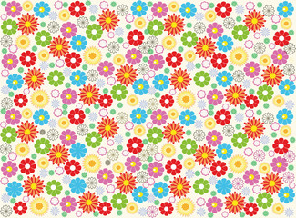 seamless flower background design