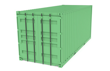 Green Container. Part of Warehouse and Logistics Series