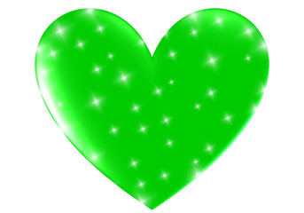 green heart