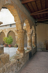 Ancient cloister of San Nicola in Agrigento