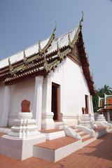 Naklejka premium White church