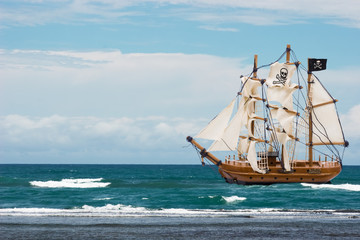 Obraz na płótnie Canvas Pirate Ship