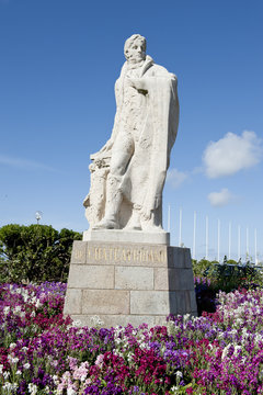 Statue de Chateaubriand de Saint-Malo